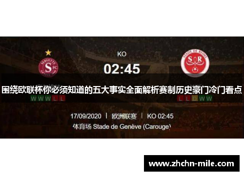 围绕欧联杯你必须知道的五大事实全面解析赛制历史豪门冷门看点